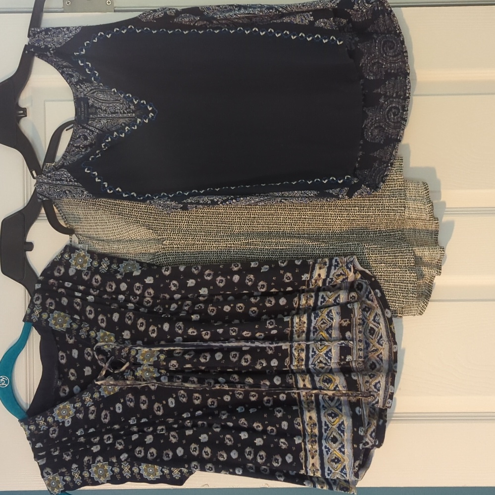 3 Vintage Lucky Brand Tanks